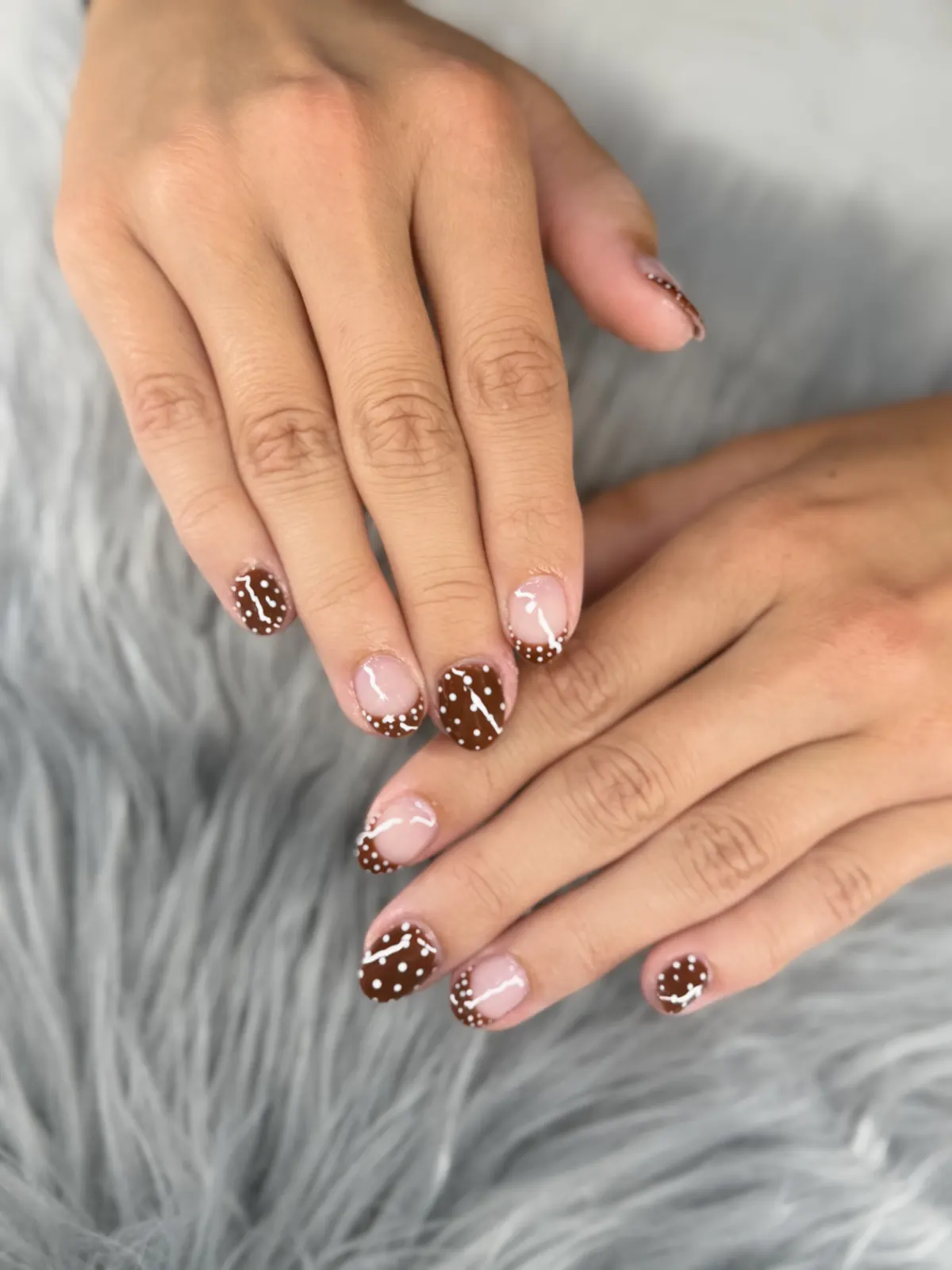 Chocolate nail art by BeU